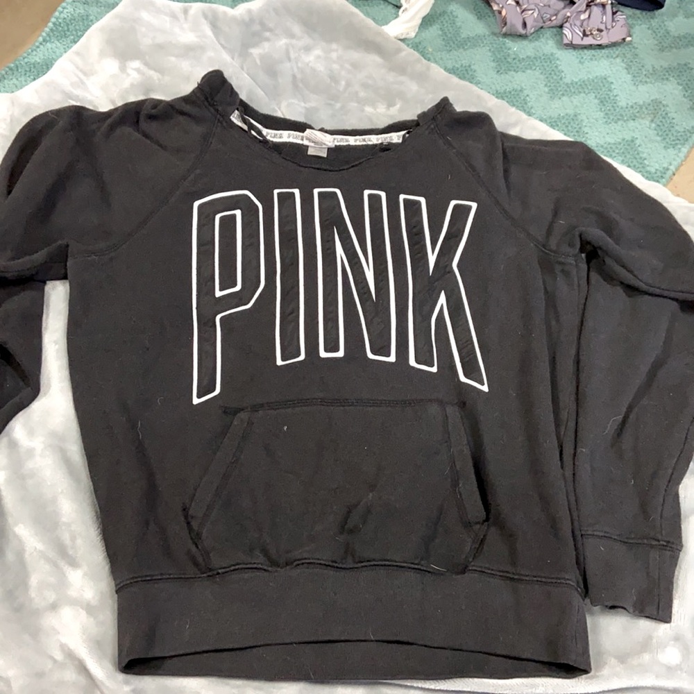 Pink hoodie